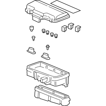 Acura 38250-S3M-A12 Box Assembly, Relay