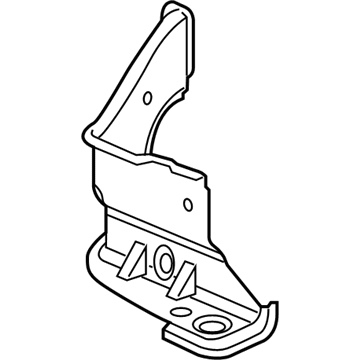 Acura 1J012-5WS-A00ZZ R Radiator Bracket