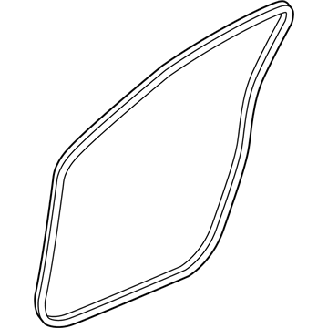 Acura ILX Hybrid Door Seal - 72315-TX6-A01