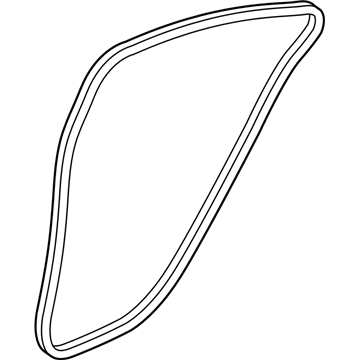 Acura ILX Hybrid Door Seal - 72815-TX6-A01