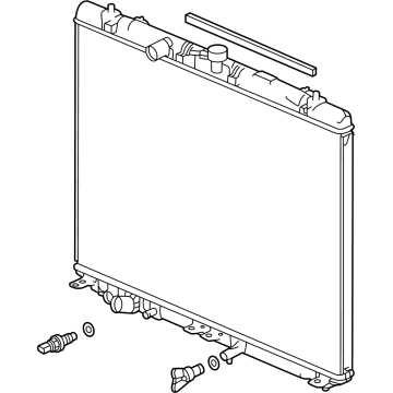 2024 Acura MDX Radiator - 19010-61B-A01