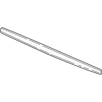 Acura 74895-SZ3-000 Molding, Rear License