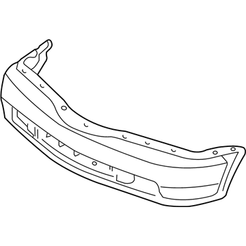 Acura 04711-S0K-A91ZZ Front Bumper Cover