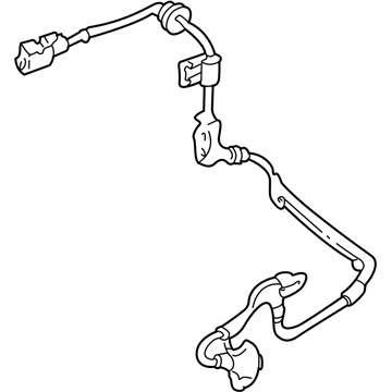 2004 Acura NSX ABS Wheel Speed Sensor - 57455-SL0-020