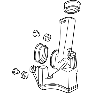 Acura 17230-RL8-A00 Chamber Assembly, Resonator