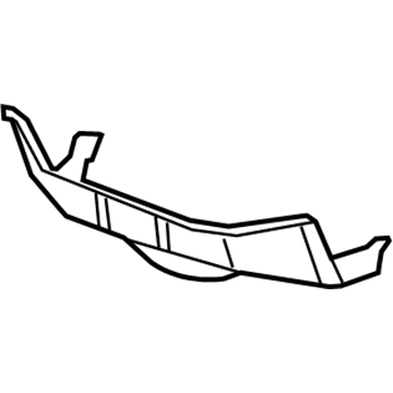 Acura 65750-TK4-A00ZZ Crossmember, Rear Floor