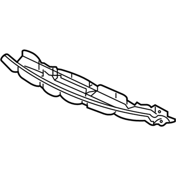 Acura 71115-TZ5-A11 Front Air Guide Plate (Lower)