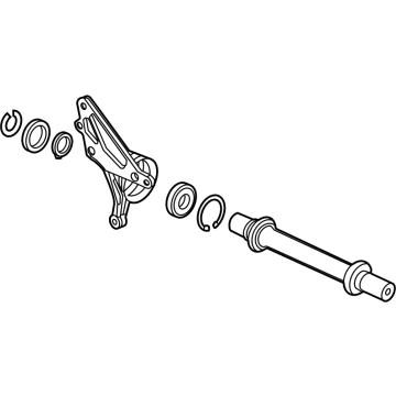 2019 Acura RLX Axle Shaft - 44500-TZ3-A01