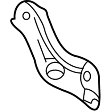 Acura 52336-TK4-A01 Bracket, Left Rear Link Stabilizer