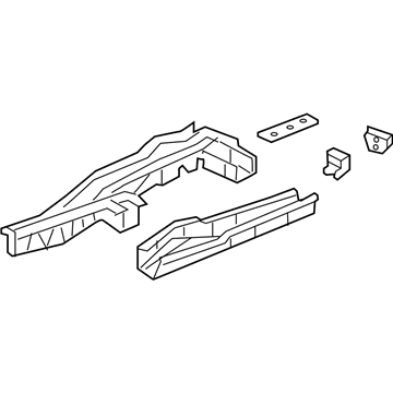 Acura 65660-TZ5-A01ZZ Frame, Left Rear