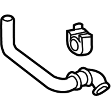 Acura 80272-TZ5-A00 Hose, Rear Drain