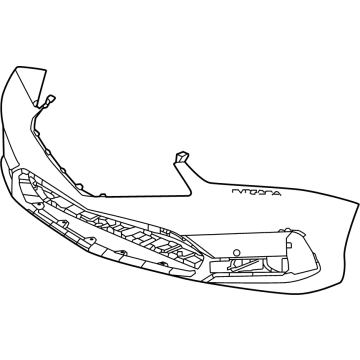 Acura Integra Bumper - 04711-3S5-A00ZZ