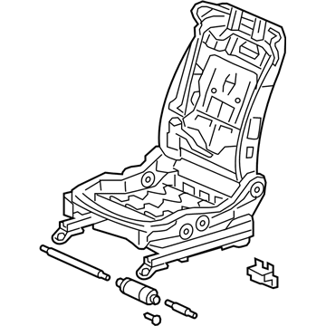 Acura 81126-SZN-A01 Frame Right, Front Seat