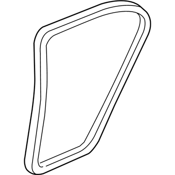 2010 Acura ZDX Door Seal - 72815-SZN-A01ZA