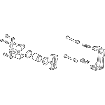 Acura Brake Caliper - 45018-TX4-A02