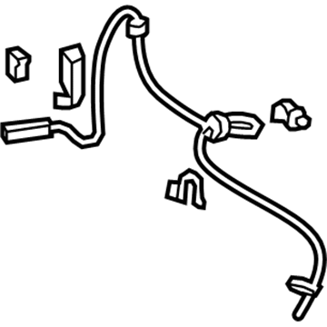 Acura ABS Wheel Speed Sensor - 57455-TX4-A01