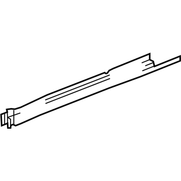 Acura 63620-SJA-A00ZZ Reinforcement, Driver Side Sill