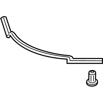 Acura 74146-TX4-A00 Front Hood Seal Rubber