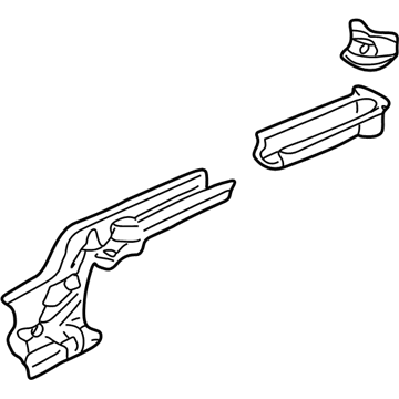 Acura 65660-S6M-A50ZZ Frame, Left Rear
