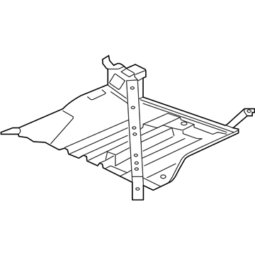 Acura 74510-TY2-A02 Lower Cover Assembly Right