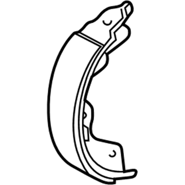 Acura 43153-S3V-A01 Parking Brake Shoe