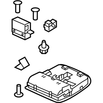 Acura 36600-SZN-A01 Console Assembly, Roof