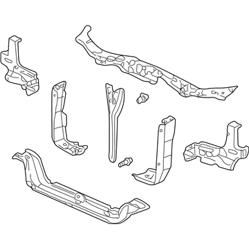 2004 Acura MDX Radiator Support - 60400-S3V-307ZZ