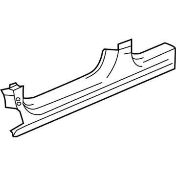 Acura 04631-TZ3-A20ZZ Panel R, Side Sill