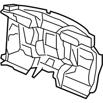 Acura 74260-SJA-A00 Insulator, Dashboard