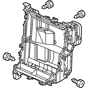 Acura 79108-T21-A41 Case Set, Evaporator