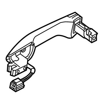 2022 Acura RDX Door Handle - 72181-TJB-A71ZD