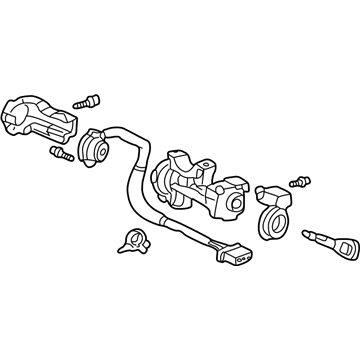 2002 Acura CL Ignition Lock Assembly - 35100-S0K-A04NI