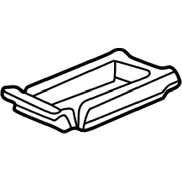 Acura 83408-S0K-A01 Armrest Tray