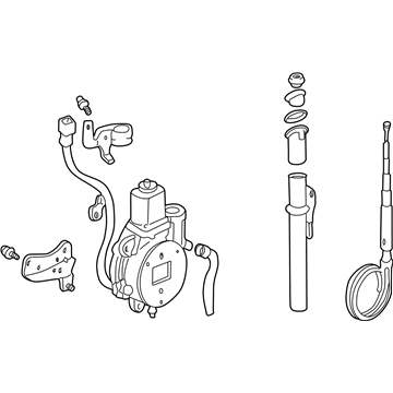 1997 Acura Integra Antenna - 39150-ST8-A02