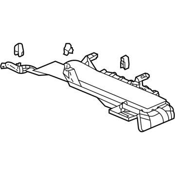 Acura 77380-TGV-A12 Cover, Passenger (Lower)