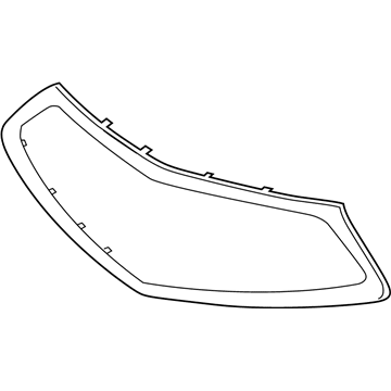 Acura 71122-TJB-A20 Molding, Front