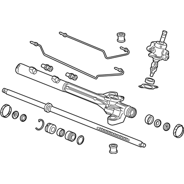 Acura 53601-SEP-A04 Power Steering Rack Gear Box