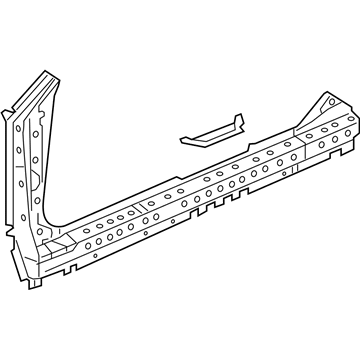 Acura 63220-TX6-315ZZ Reinforcement Complete R, Side