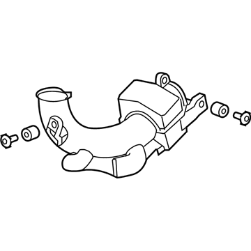 Acura 17230-RWC-A00 Resonator Chamber Assembly