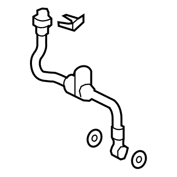 2014 Acura MDX Brake Line - 01465-TZ5-A01