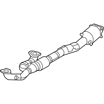 Acura 18151-5J6-A02 Exhaust Pipe