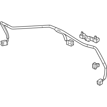 Acura 32121-3S5-A00 Sub-Wire, Front Bumper