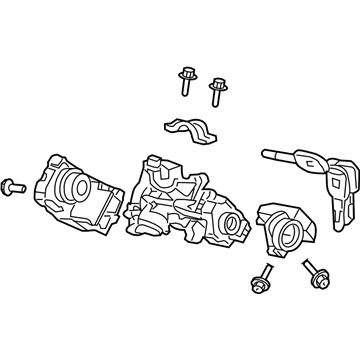 Acura TSX Ignition Lock Assembly - 35100-SEC-A13