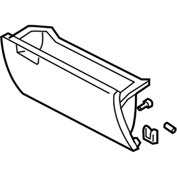 Acura MDX Glove Box - 77549-S3V-A00ZD