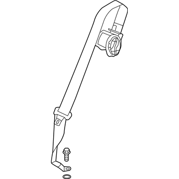 2022 Acura RDX Seat Belt - 04829-TJB-A00ZB