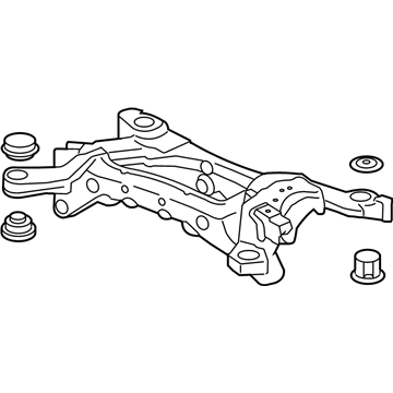 2009 Acura MDX Rear Crossmember - 50300-STX-A00