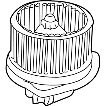 Acura 79310-S0K-A01 Fan Motor Assembly