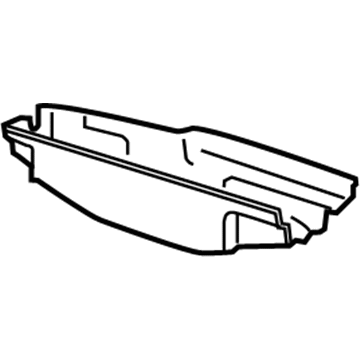 Acura 80225-TK4-A41 Insulator, Evaporator (Lower)