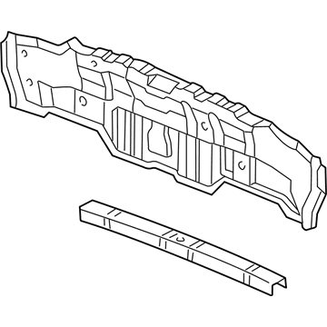 Acura 66100-S0K-A00ZZ Panel, Rear