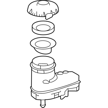 Acura 46661-TYB-A00 Reservoir Set